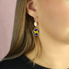 Michigan Wolverines Earrings - Diana