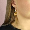 Missouri Tigers Earrings - Diana