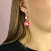 Nebraska Cornhuskers Earrings - Diana