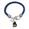 Michigan Wolverines Bracelet- State of Mine