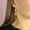 Alabama State Hornets Earrings - Diana