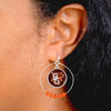 Bowling Green State Falcons Earrings- Chloe