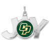 Cal Poly Mustangs Christmas Ornament- Joy with Team Logo