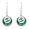 Sacramento State Hornets Tigers Earrings- Stacked Disk