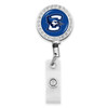 Creighton Bluejays Belt Clip Badge Reel- Crystal