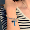 Citadel Bulldogs Bracelet- Triple Charm