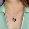 Auburn Tigers Necklace- Amara