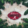 Alabama Crimson Tide Christmas Frame Ornament