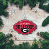 Georgia Bulldogs Christmas Frame Ornament