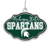 Michigan State Spartans Christmas Frame Ornament