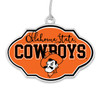 Oklahoma State Cowboys Christmas Frame Ornament