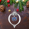 Auburn Tigers Glitter Charm Ornament