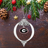 Georgia Bulldogs Glitter Charm Ornament