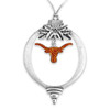 Texas Longhorns Glitter Charm Ornament