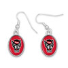 NC State Wolfpack Tuffy Head Kennedy Earrings