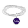 Kansas State Wildcats Bracelet- Chloe Spirit Slogan