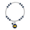 Michigan Wolverines Bracelet - Ivy