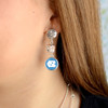 North Carolina Tar Heels Earrings - Ivy