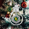 Baylor Bears Snowman Christmas Ornament