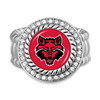Arkansas State Red Wolves Stretch Ring- Allie