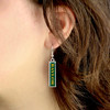 Baylor Bears Earrings- Triple Charm