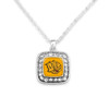Arkansas Pine Bluff Necklace- Crystal Square