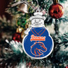 Boise State Broncos Christmas Ornament- Snowman with Baseball Jersey