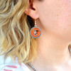Bowling Green State Falcons Earrings- Olivia