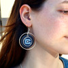 Citadel Bulldogs Earrings- Lindy