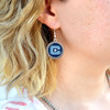 Citadel Bulldogs Earrings- Olivia