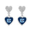 Citadel Bulldogs Earrings- Amara