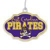 East Carolina Pirates Christmas Frame Ornament