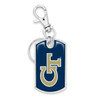 Georgia Tech Yellow Jackets Key Chain- Dog Tag