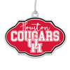 Houston Cougars Christmas Frame Ornament