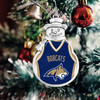 Montana State Bobcats Christmas Ornament- Snowman with Basketball Jersey