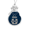 Utah State Aggies Christmas Ornament- Snowman with Baseball Jersey