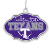 Tarleton State Texans Christmas Frame Ornament