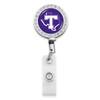 Tarleton State Texans Belt Clip Badge Reel- Crystal