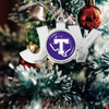 Tarleton State Texans Christmas Ornament- Joy with Team Logo