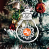 Sam Houston State Bearkats Christmas Ornament- Snowman with Hanging Charm