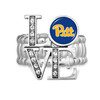 Pittsburgh Panthers Stretch Ring- LOVE