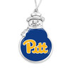 Pittsburgh Panthers Christmas Ornament- Snowman