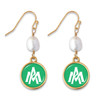 Arkansas-Monticello Boll Weevils Earrings - Diana