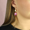 South Alabama Jaguars Earrings - Diana