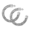 Crystal Cluster Earrings - Clear