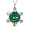 Arkansas Tech Christmas Ornament- Snowflake