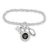 Oakland Grizzlies Toggle Bracelet- Football, Love and Logo