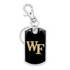 Wake Forest Demon Deacons Key Chain- Dog Tag