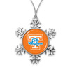 Tennessee Lady Vols Christmas Ornament- Snowflake