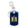 Murray State Racers Key Chain- Dog Tag
